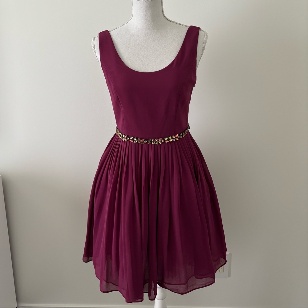 NEW Burgundy Mini Dress